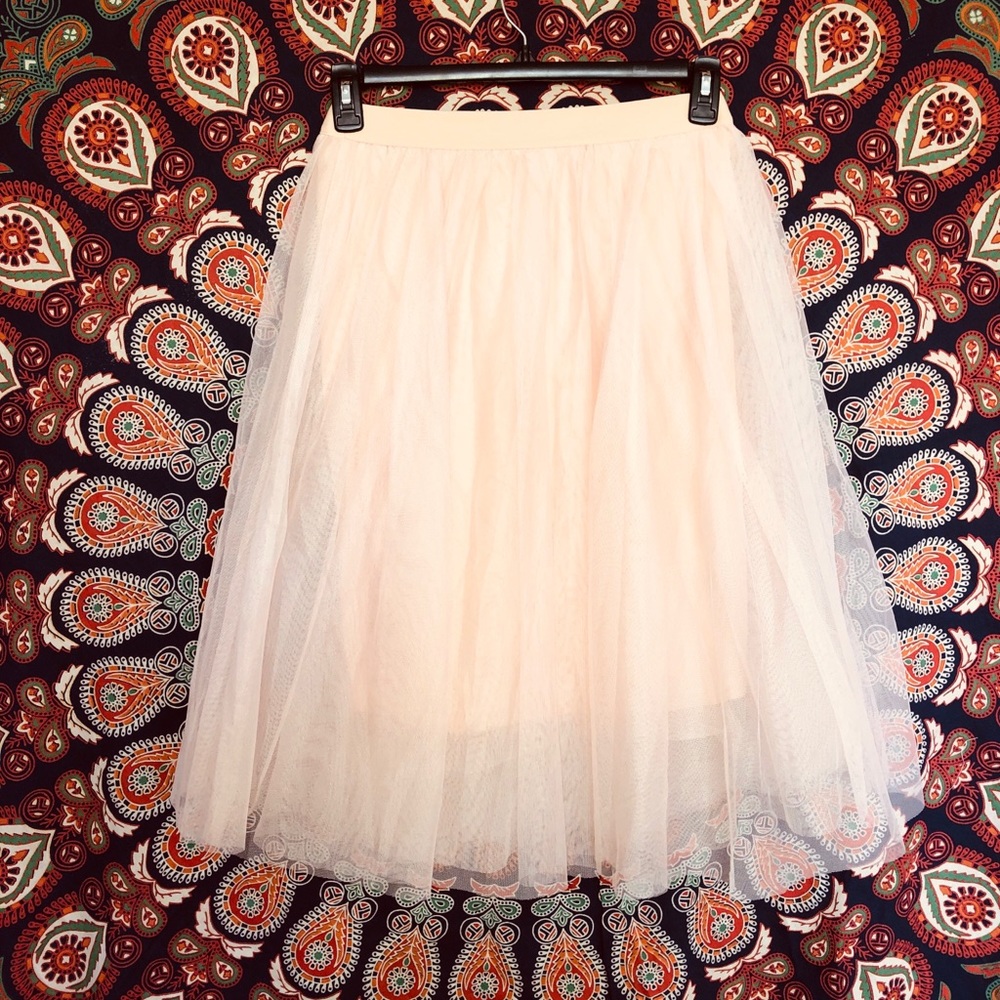 PINK TULLE SKIRT